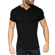 ES Collection Flame Luxury T-Shirt Black TS305