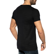 ES Collection Flame Luxury T-Shirt Black TS305