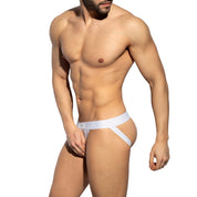 ES Collection Glitter Net Jock White UN585