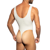 ES Collection Luxury Thong Swimsuit White 2229