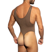 ES Collection Luxury Thong Swimsuit Brown 2229