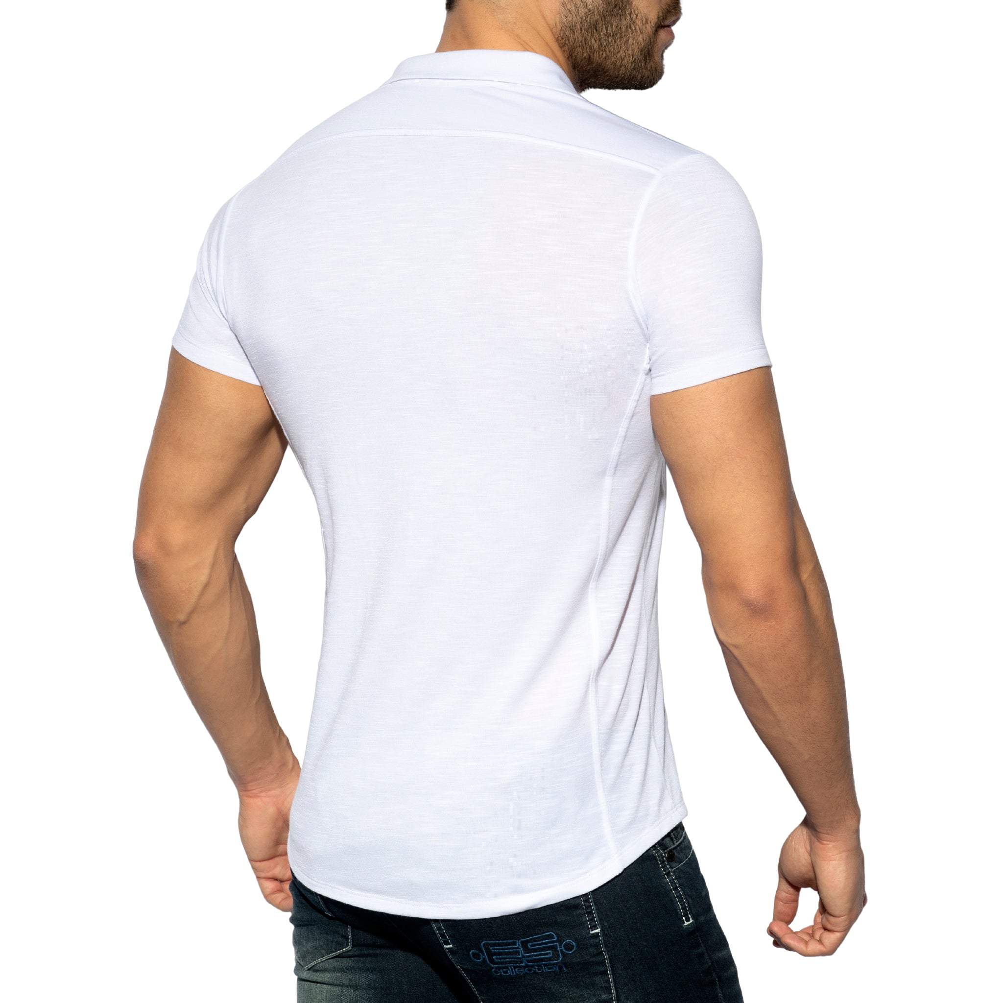ES Collection Slim Fit Shirt White SHT023
