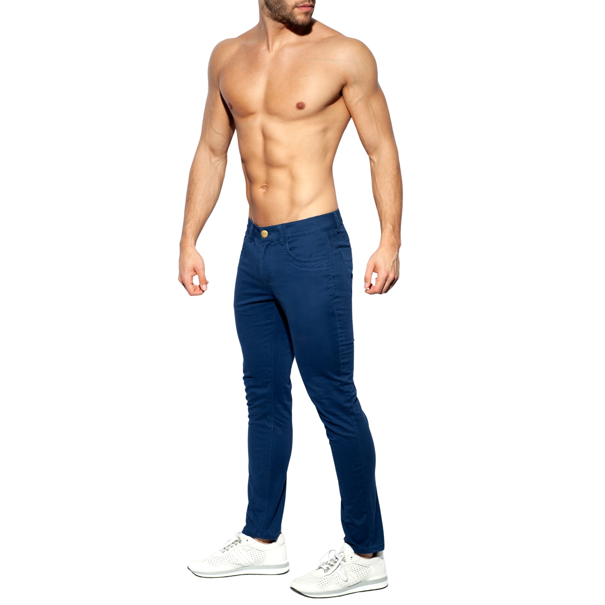 ES Collection Slim Fit Trousers Navy ESJ057