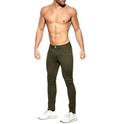 ES Collection Slim Fit Trousers Khaki ESJ057