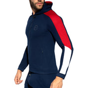 ES Collection Pique Fit Jacket Navy SP263