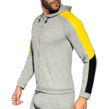 ES Collection Pique Fit Jacket Heather Grey SP263