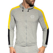 ES Collection Pique Fit Jacket Heather Grey SP263