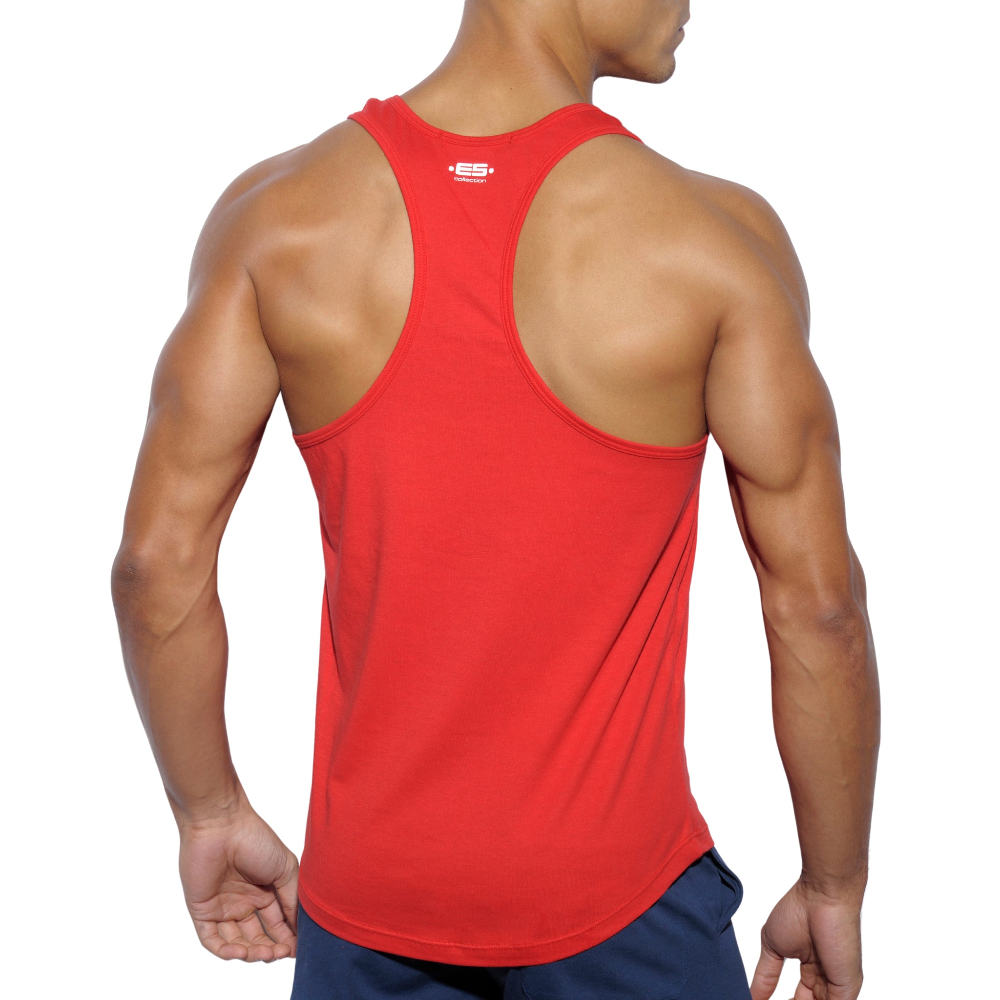 ES Collection Never Back Down Tank Top Red TS169