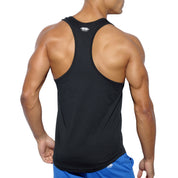 ES Collection Never Back Down Tank Top Black TS169