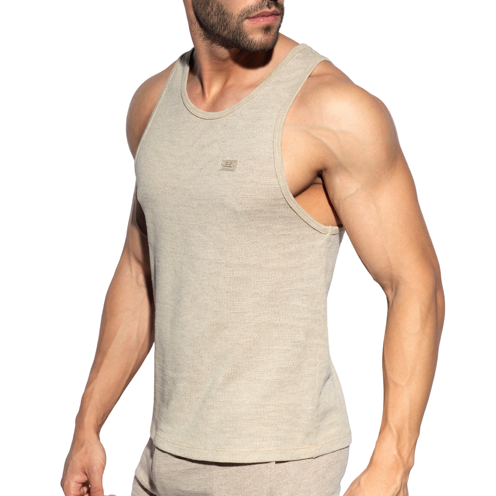 ES Collection Eco Breeze Tank Top Beige TS314