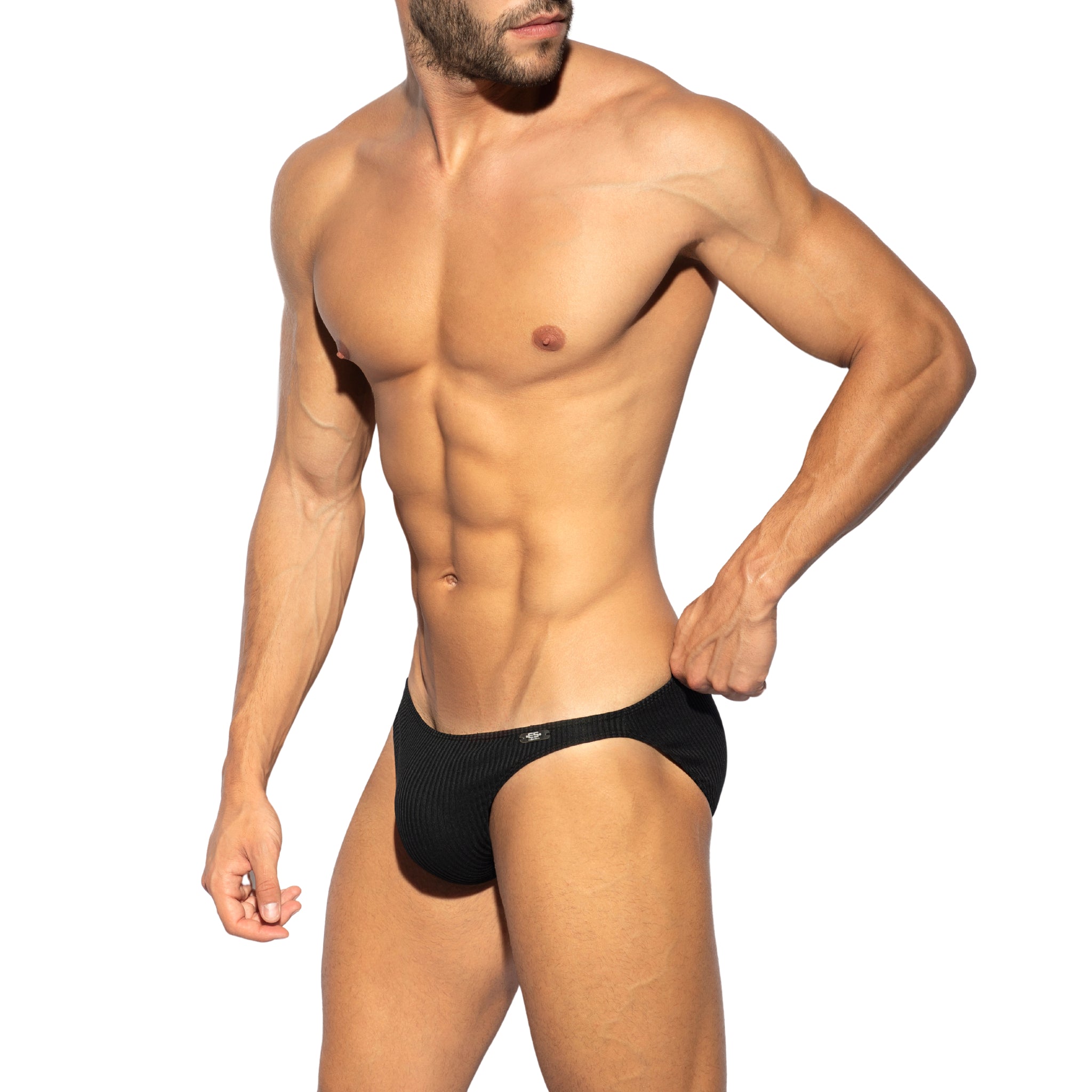 ES Collection Recycled Rib Bikini Black UN491