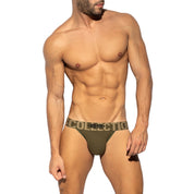 ES Collection Recycled Rib Jock Khaki UN494