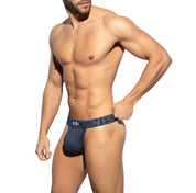 ES Collection Recycled Rib Band Thong Navy UN557