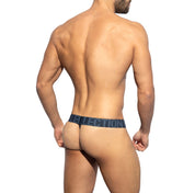 ES Collection Recycled Rib Band Thong Navy UN557