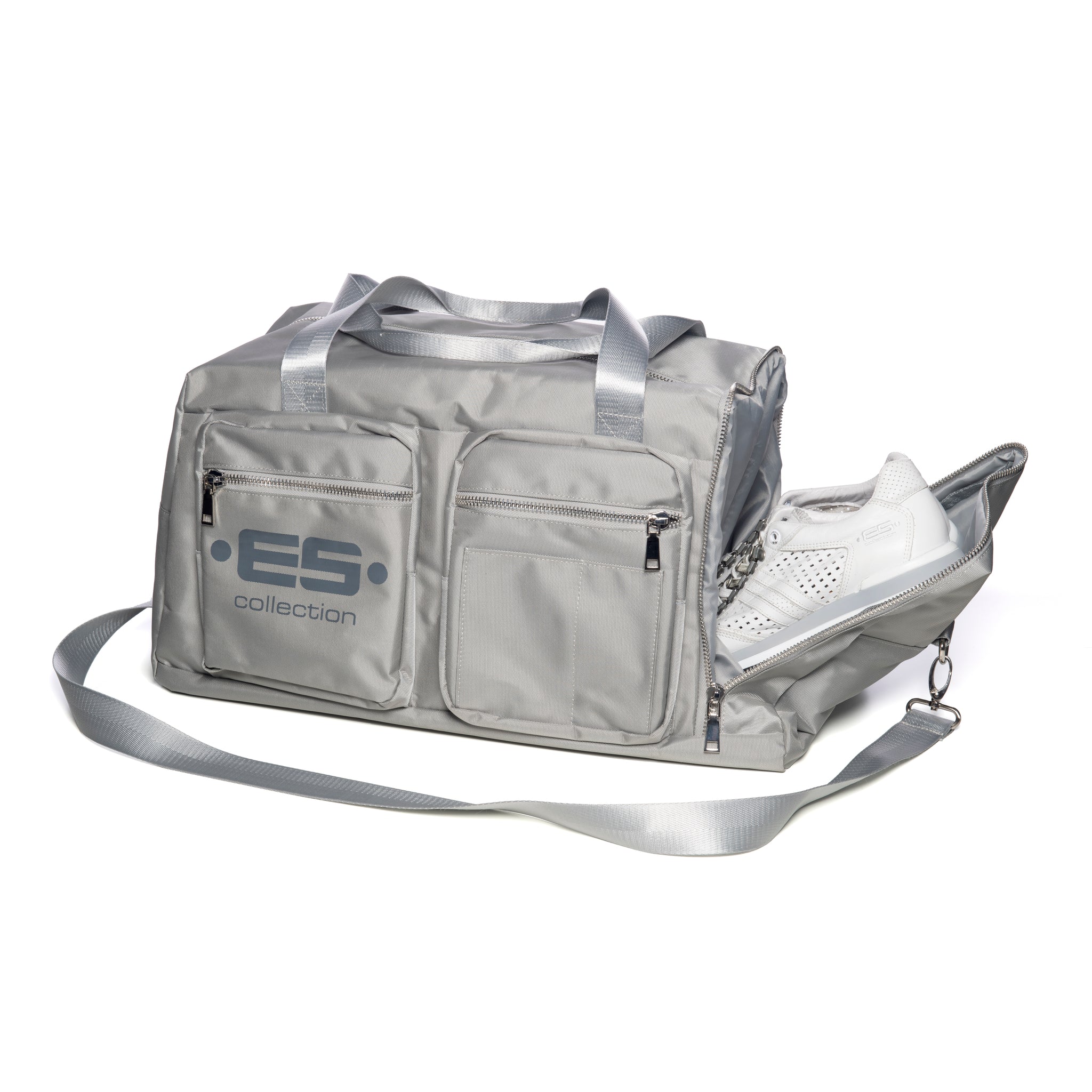 ES Collection ES Overnight Bag Heather Grey AC180