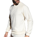 ES Collection Terrycloth Sweatshirt Ivory SP318