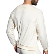 ES Collection Terrycloth Sweatshirt Ivory SP318