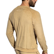 ES Collection Terrycloth Sweatshirt Beige SP318