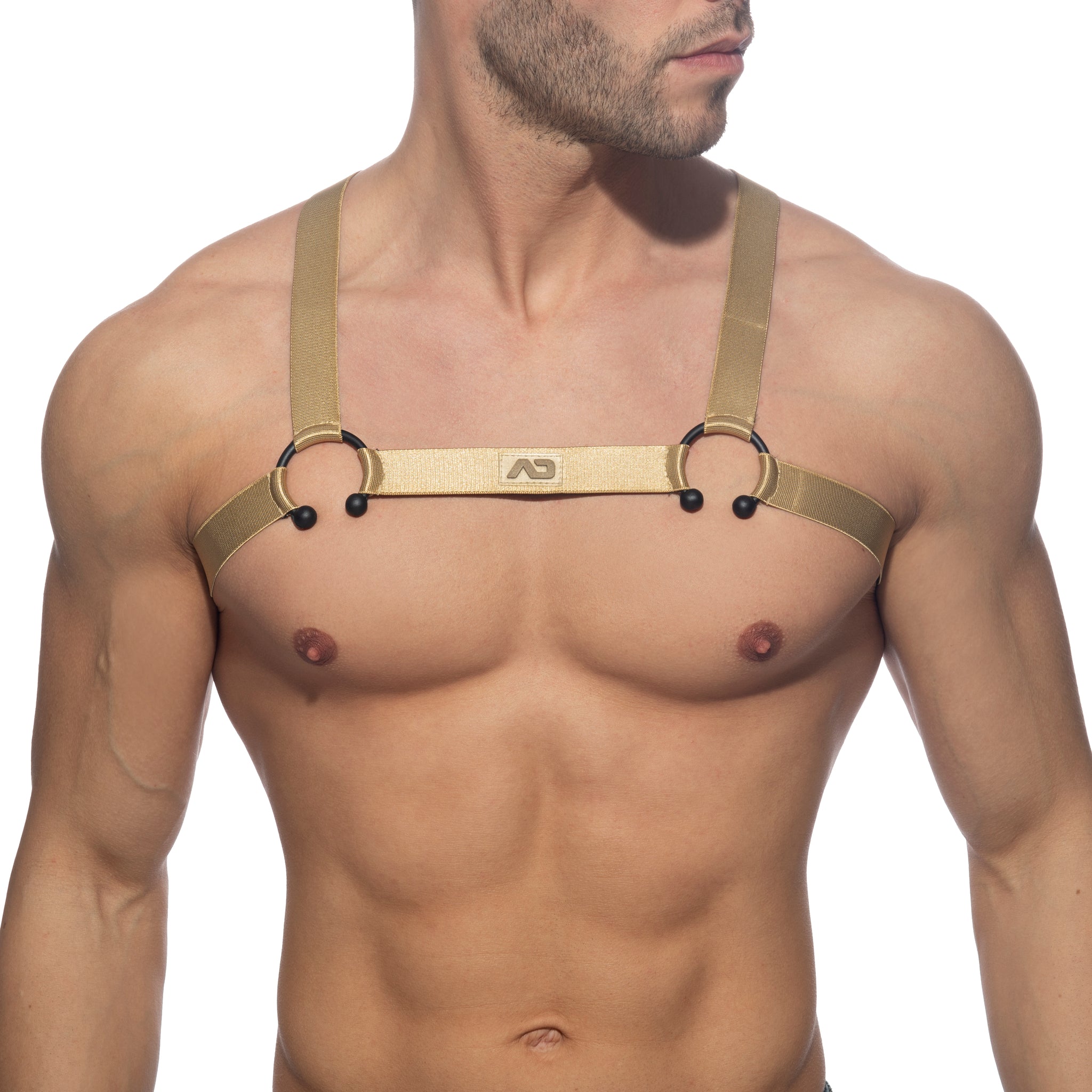Addicted Bull Ring Harness Gold AD1080