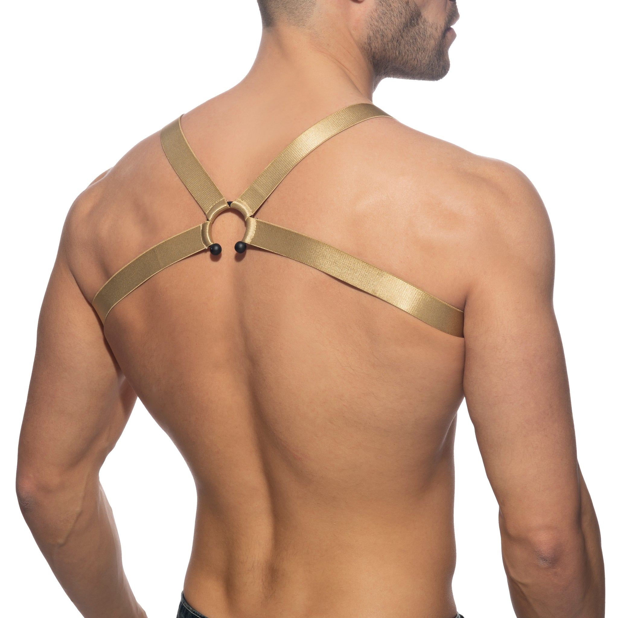 Addicted Bull Ring Harness Gold AD1080