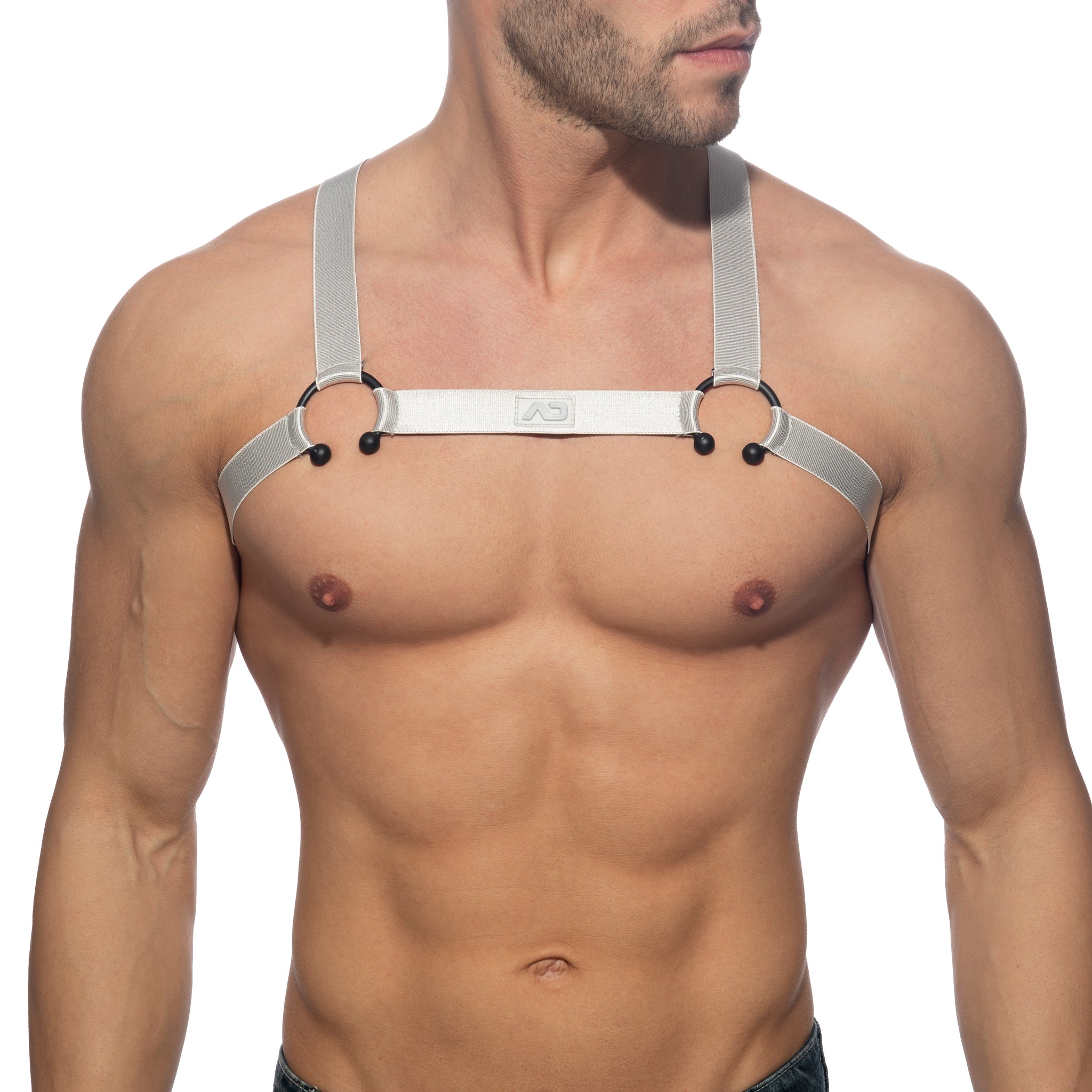 Addicted Bull Ring Harness Silver AD1080