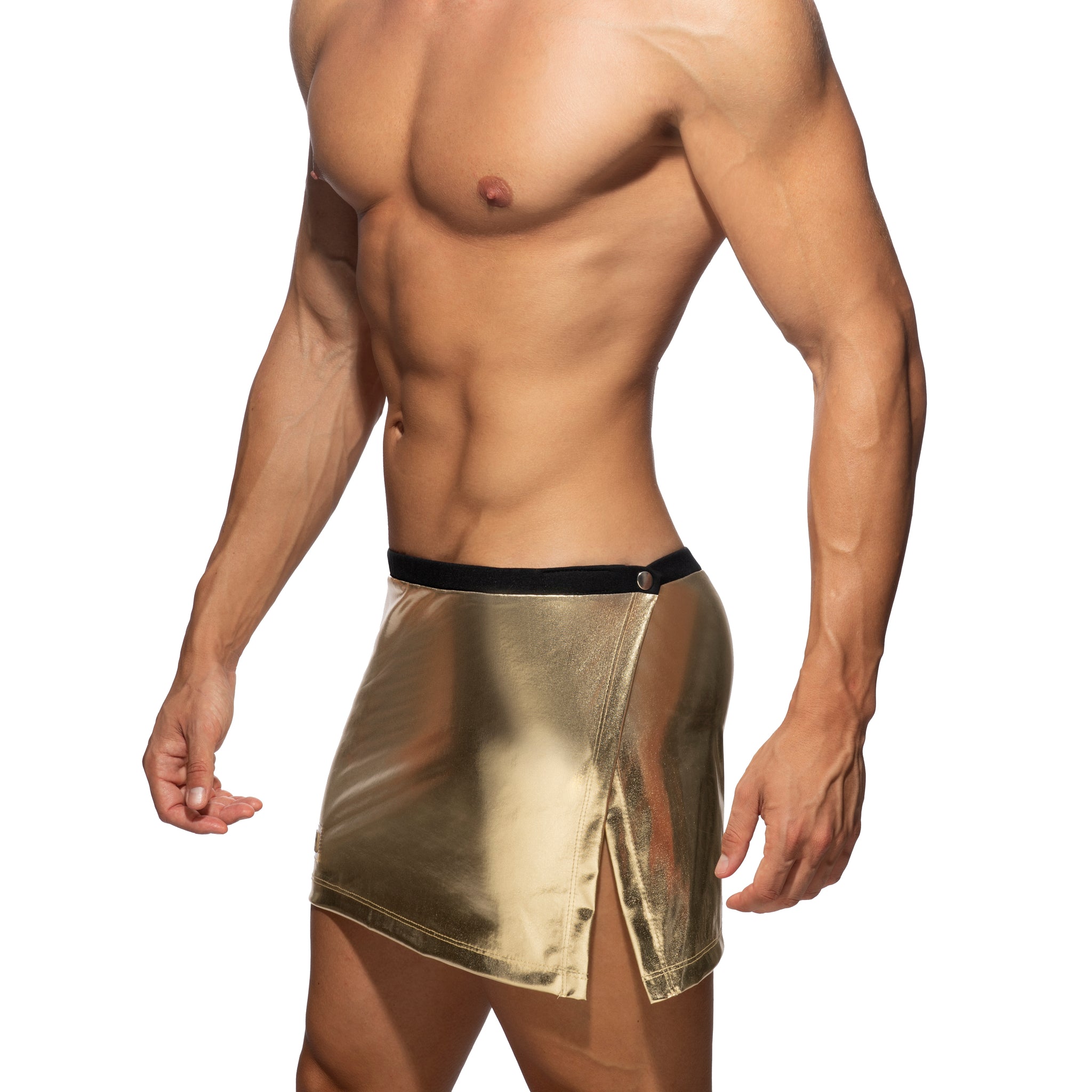 Addicted Party Skirt Gold AD1117