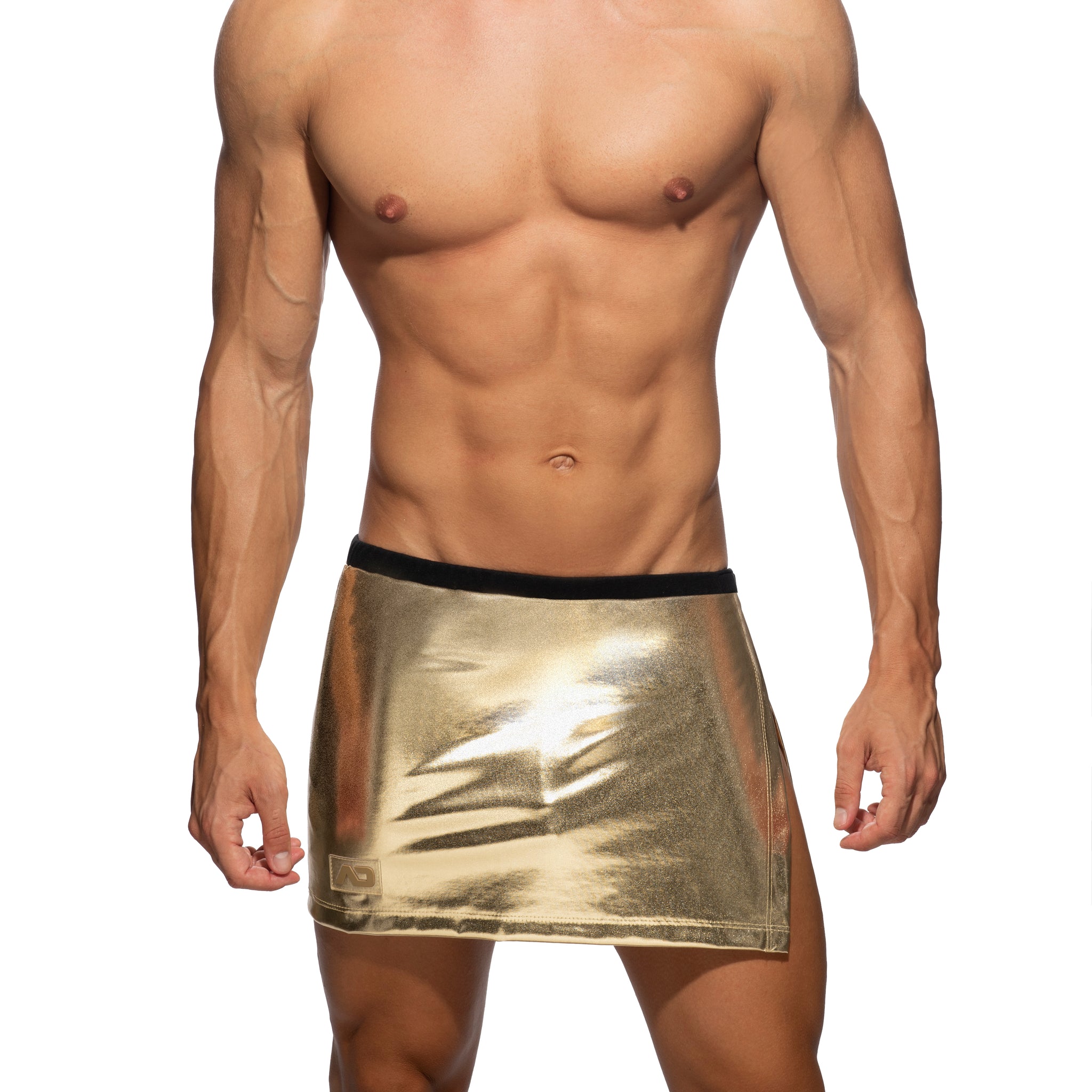 Addicted Party Skirt Gold AD1117