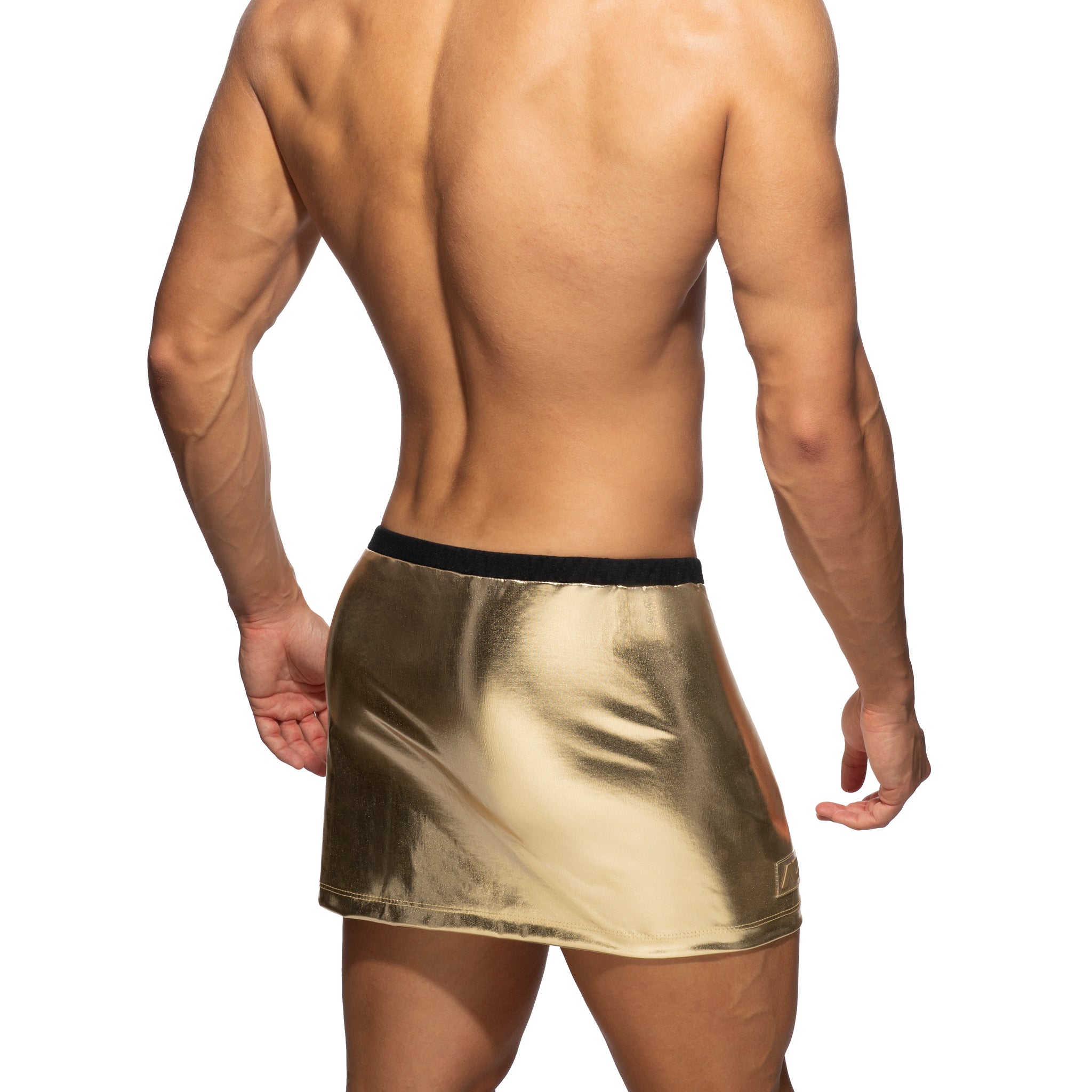 Addicted Party Skirt Gold AD1117