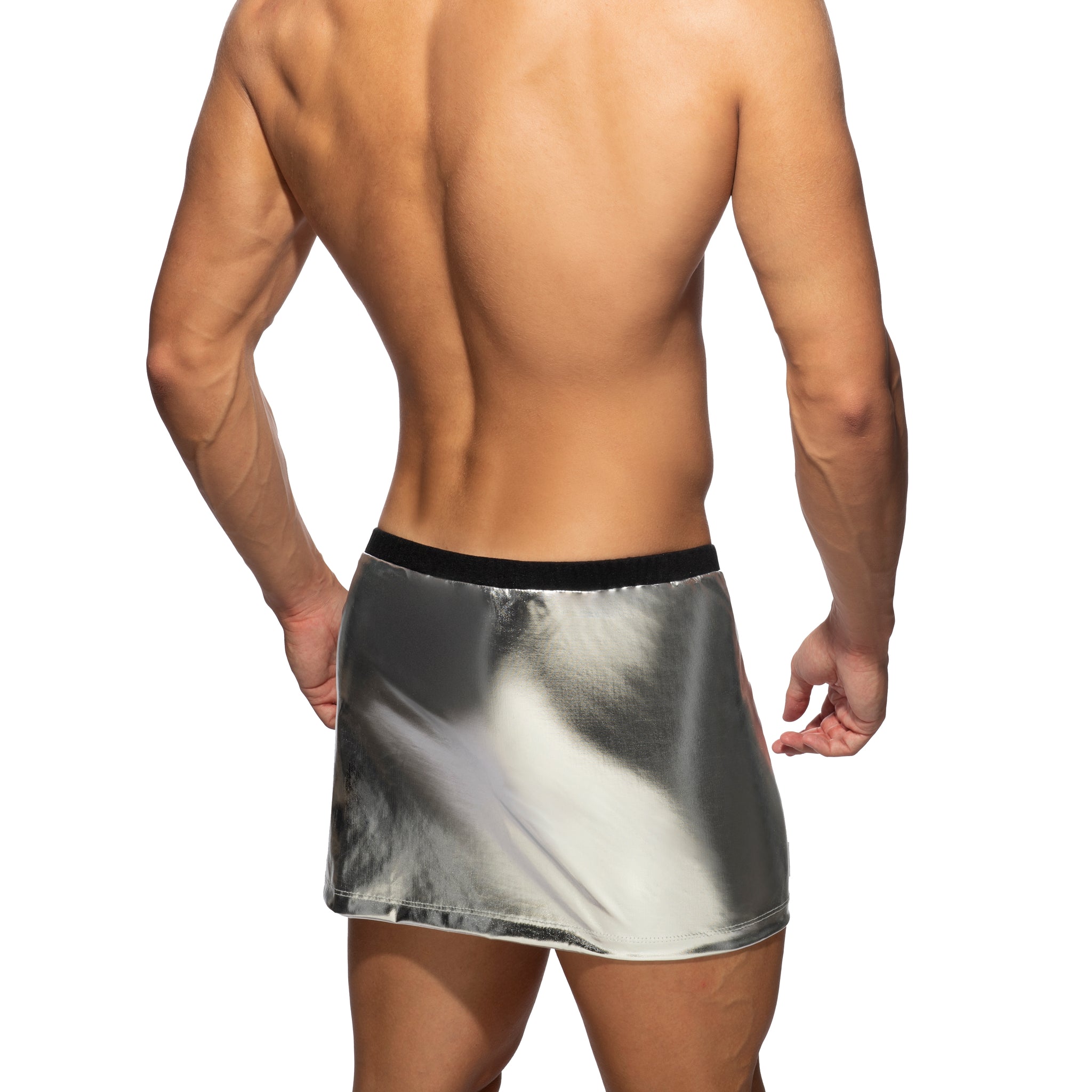 Addicted Party Skirt Silver AD1117