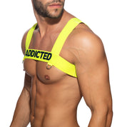 Addicted Neon Ring Harness Neon Yellow AD1128