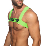 Addicted Neon Ring Harness Neon Green AD1128