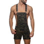 Addicted Removable Overalls Camo Jeans Camouflage AD1161