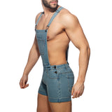 Addicted Removable Overalls Jeans Blue Jeans AD1162