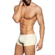 ES Collection Terrycloth Short Shorts Ivory SP325