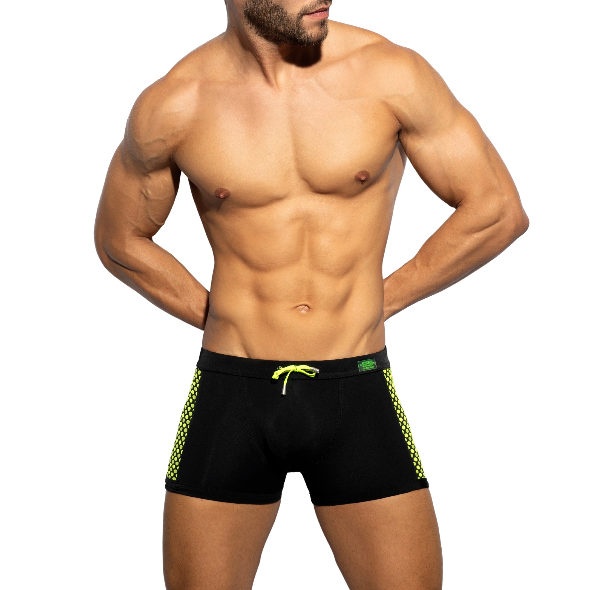 ES Collection Disco Pop Swim Trunk Black 2117