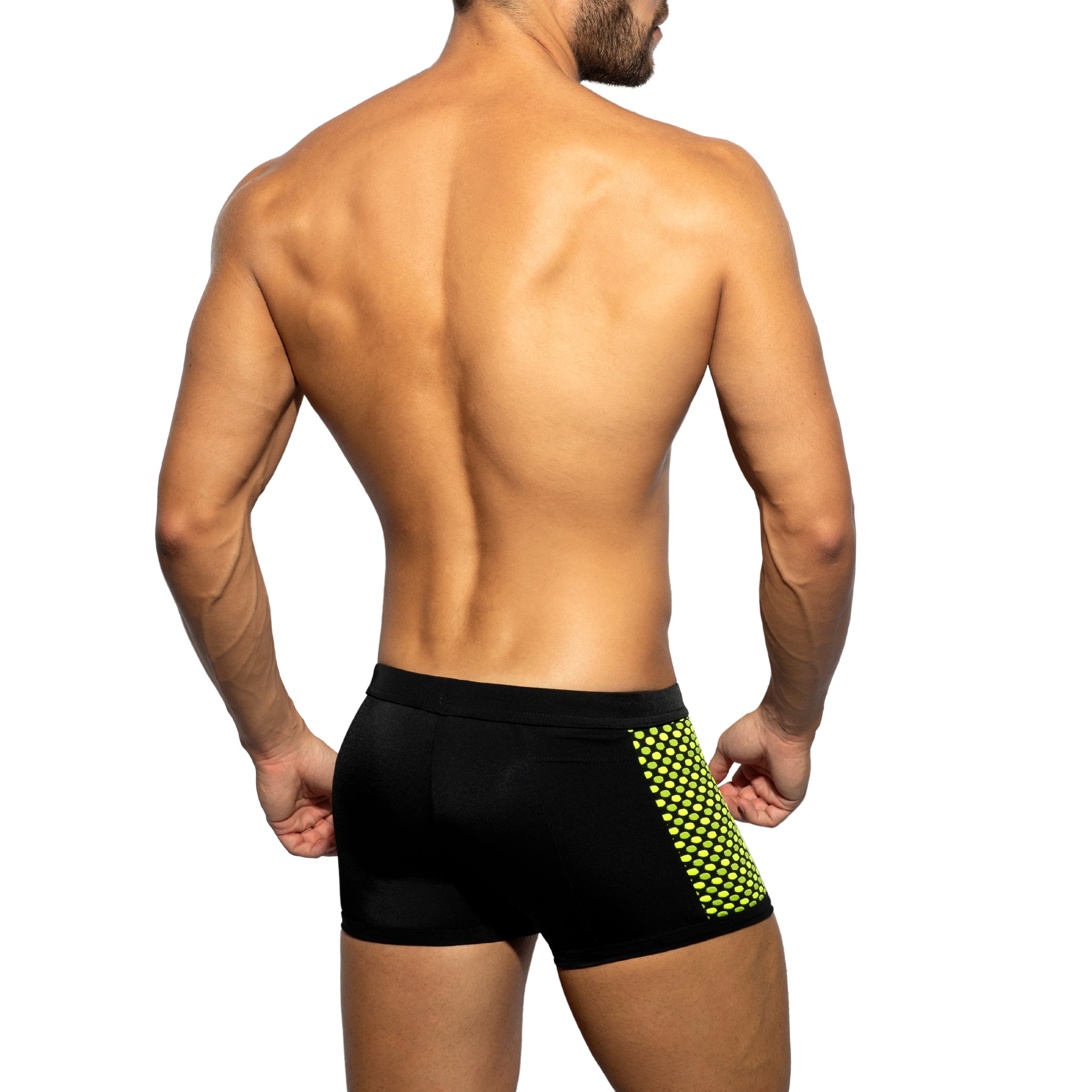 ES Collection Disco Pop Swim Trunk Black 2117