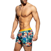 ES Collection Cascara Swim Shorts Neon Orange 2405