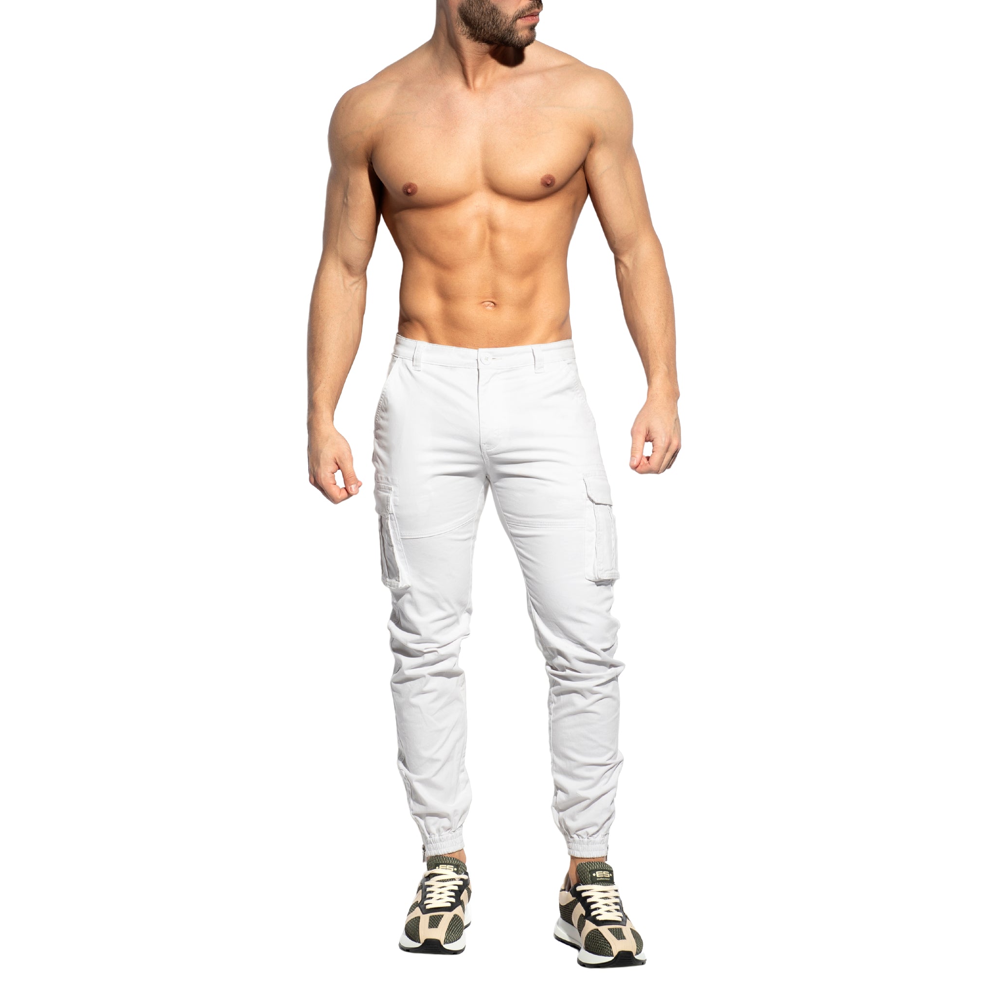 ES Collection Cargo Pants White ESJ053