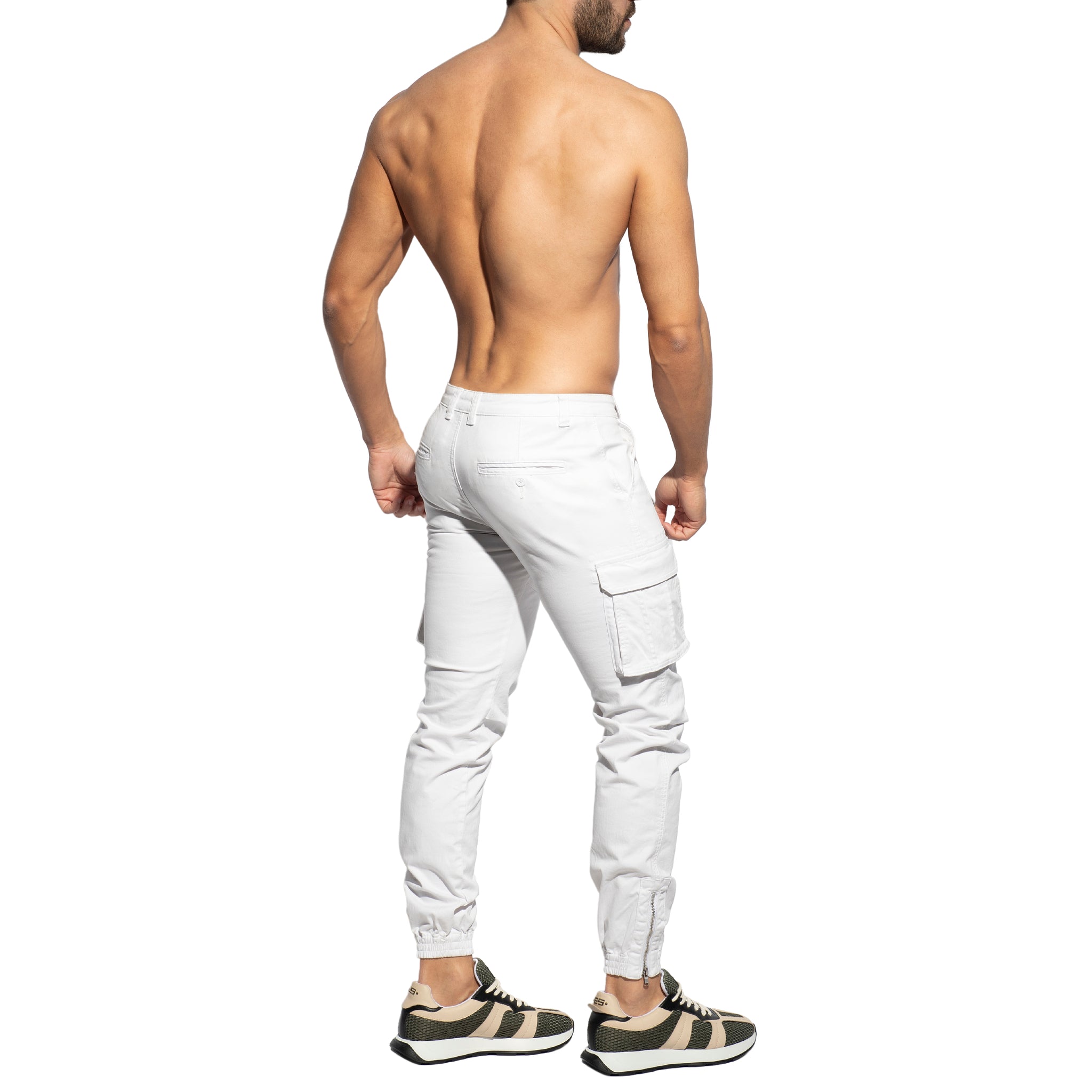 ES Collection Cargo Pants White ESJ053