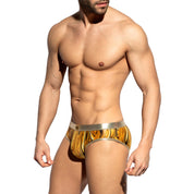 ES Collection Storm Glitter Brief Gold UN592