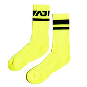 Addicted AD Neon Socks Neon Yellow AD1217