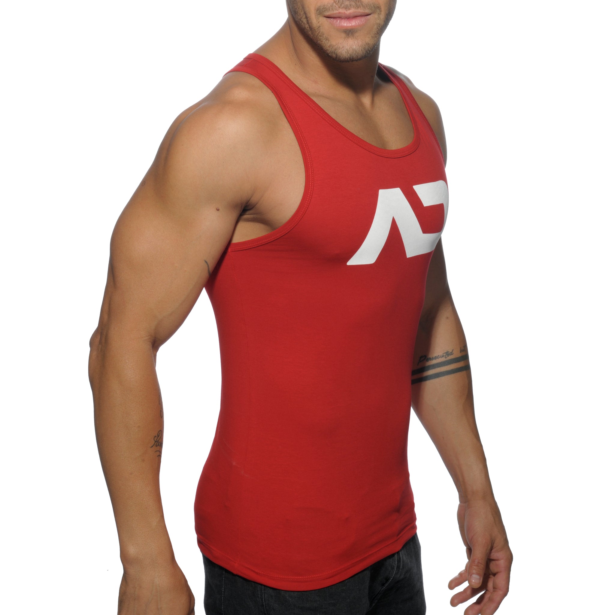 Addicted Basic AD Tank Top Red AD457