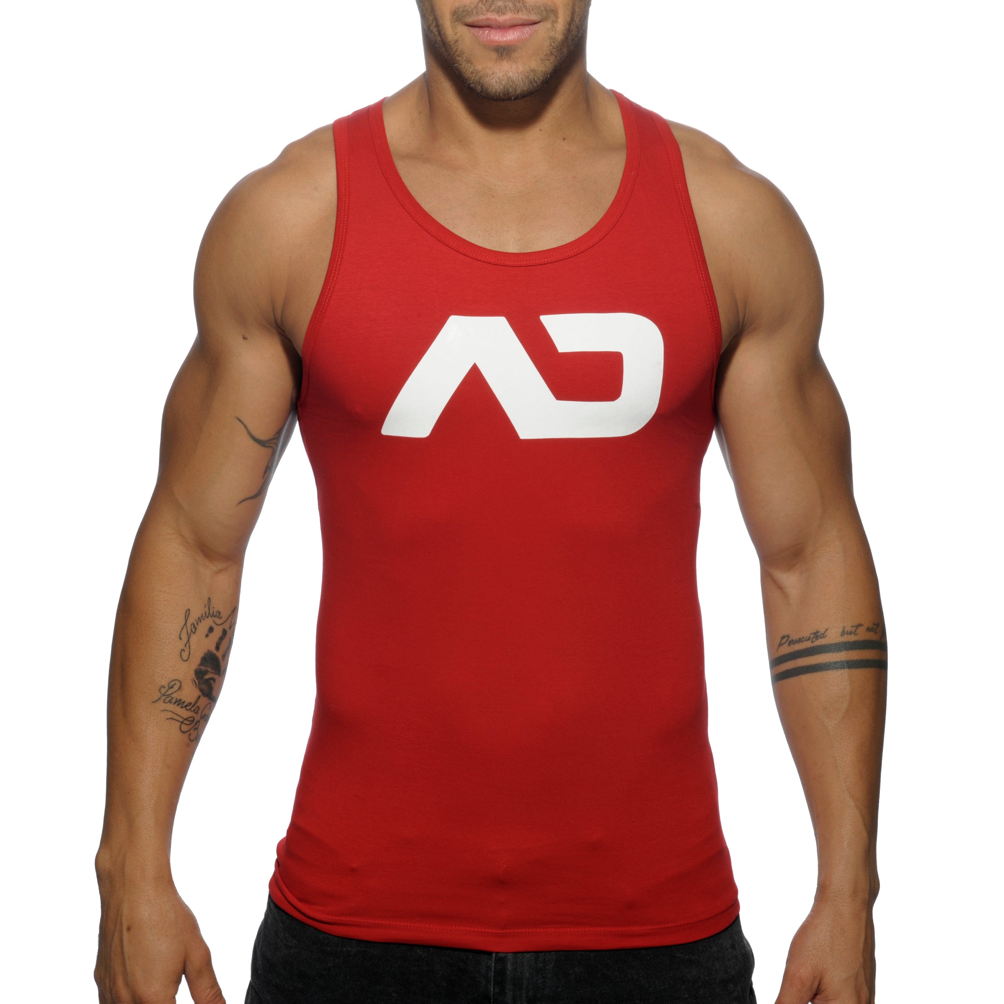 Addicted Basic AD Tank Top Red AD457