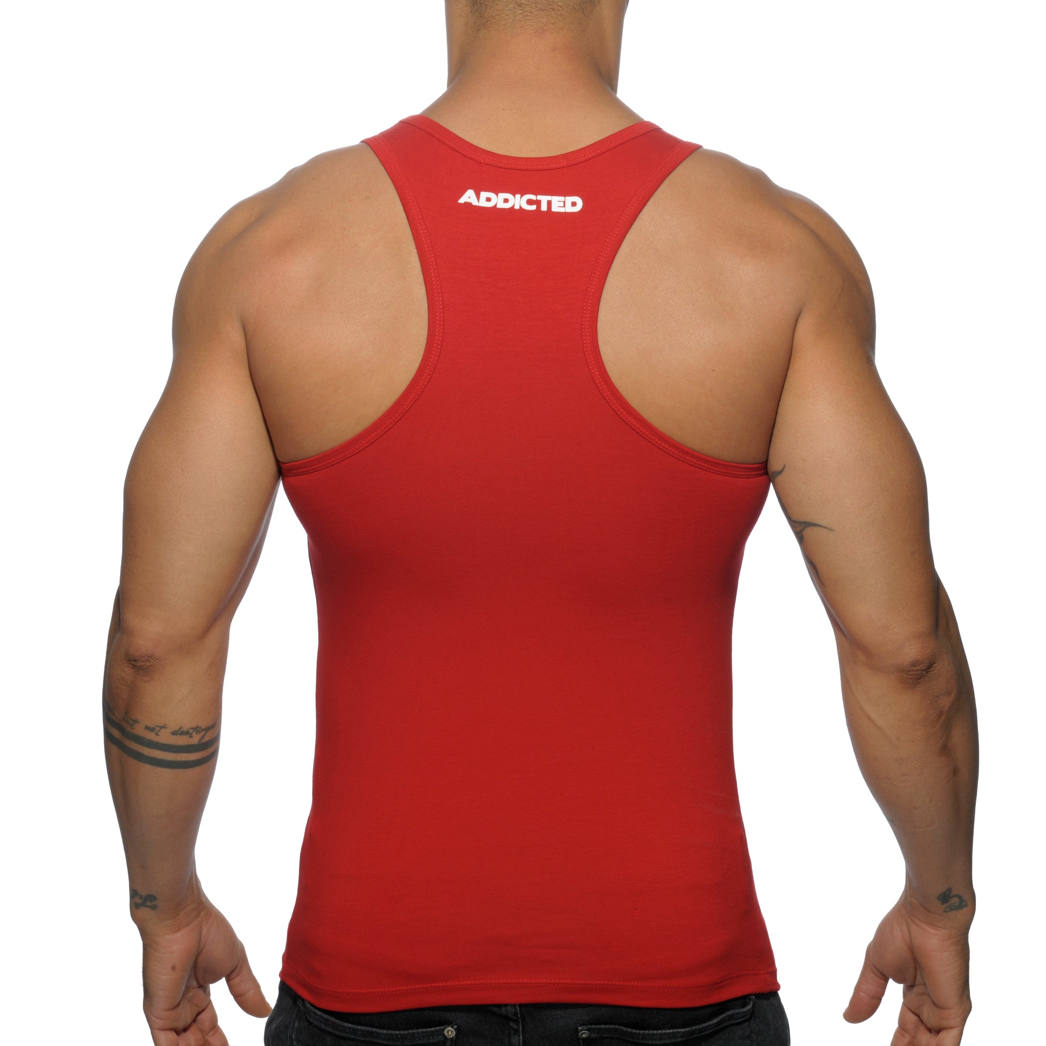 Addicted Basic AD Tank Top Red AD457