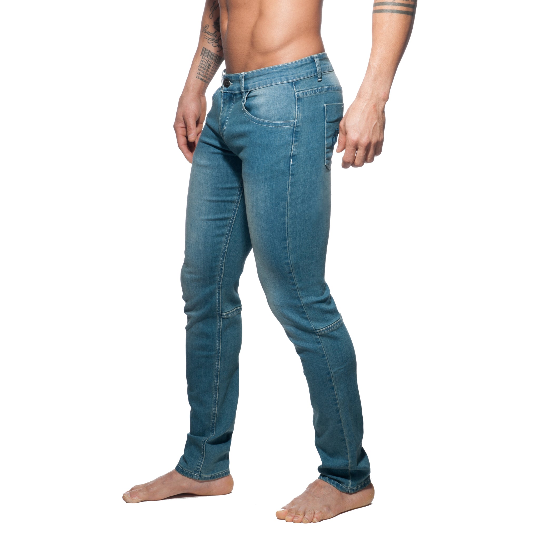 Addicted Basic Jeans Blue Jeans AD636