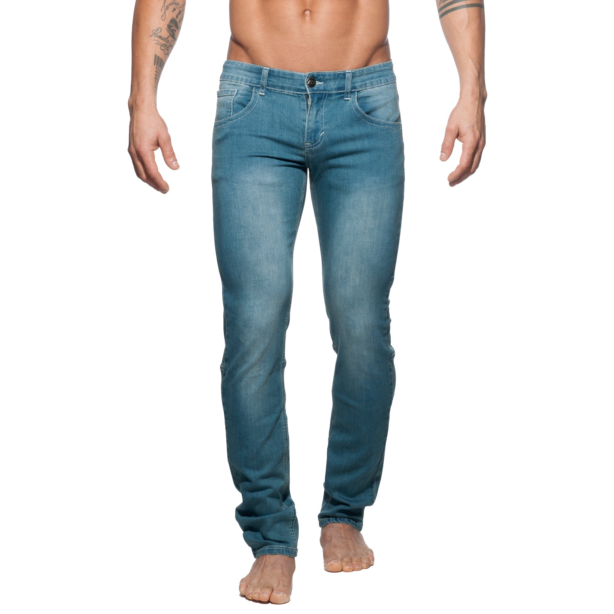 Addicted Basic Jeans Blue Jeans AD636