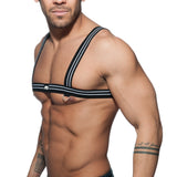 Addicted Stripes Harness White AD676