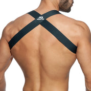Addicted Spider Harness Charcoal AD814