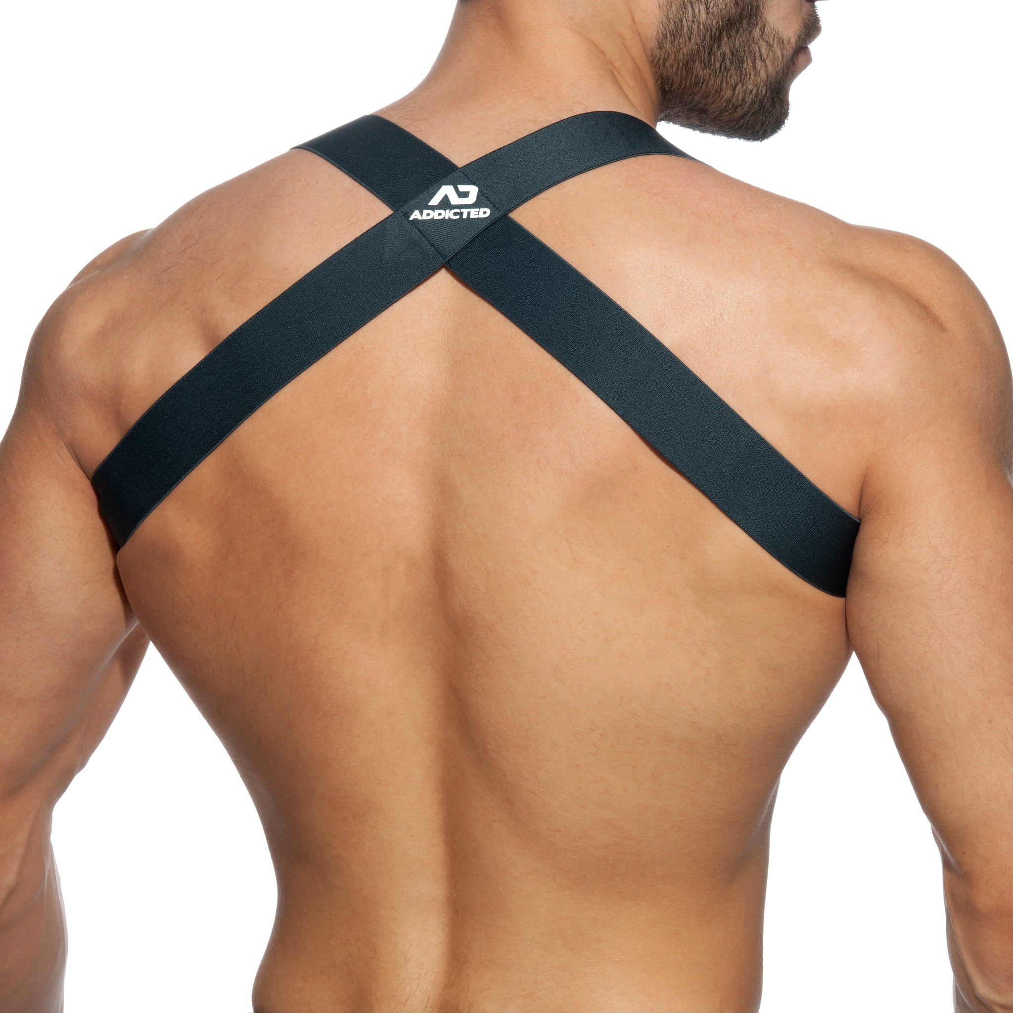 Addicted Spider Harness Charcoal AD814