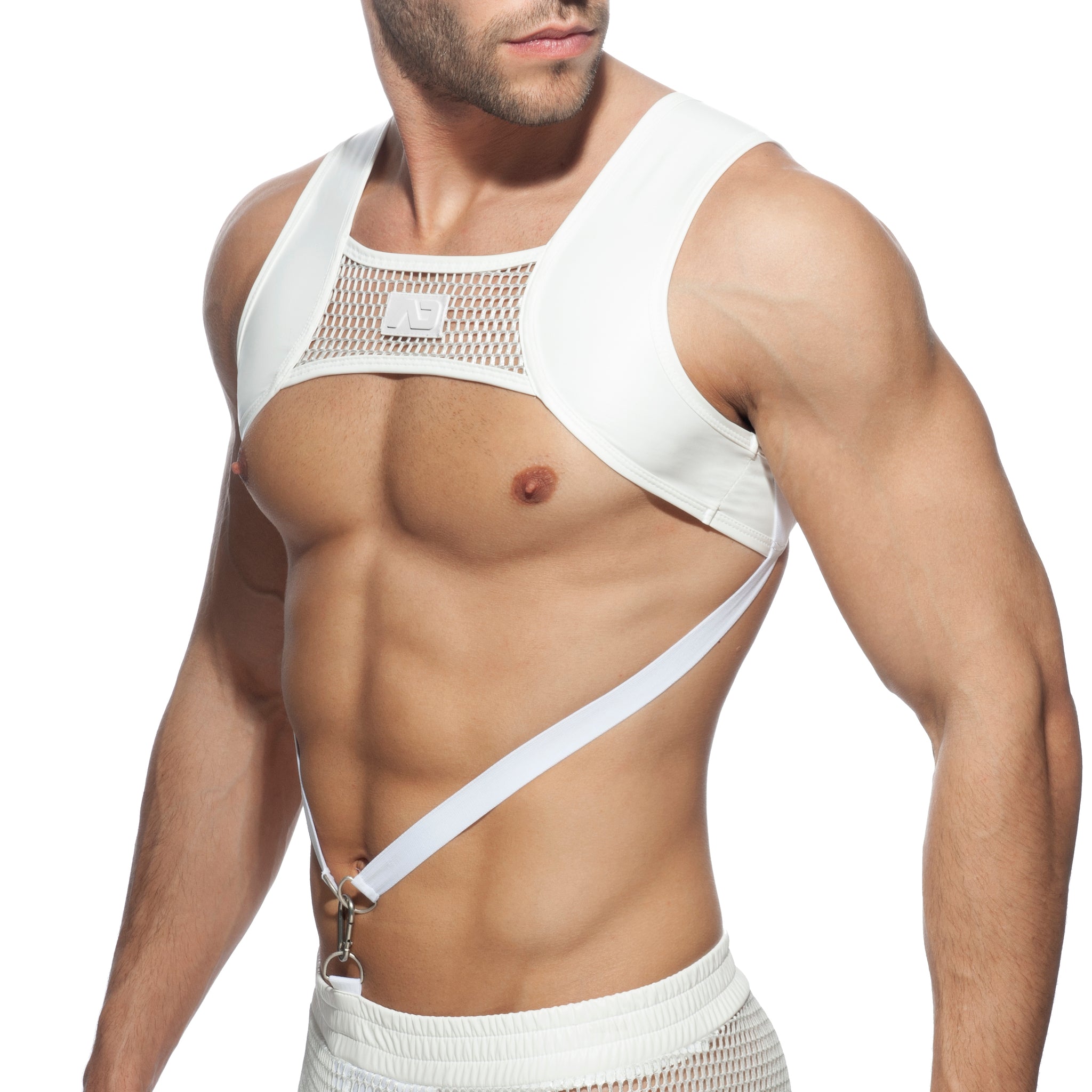 Addicted AD Party Combi Harness White AD850